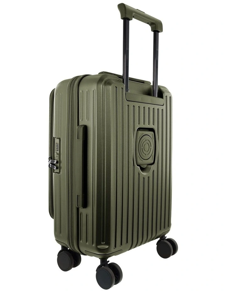 Pierre Cardin Escapade 55cm CABIN Hard Shell Case in Khaki image 6