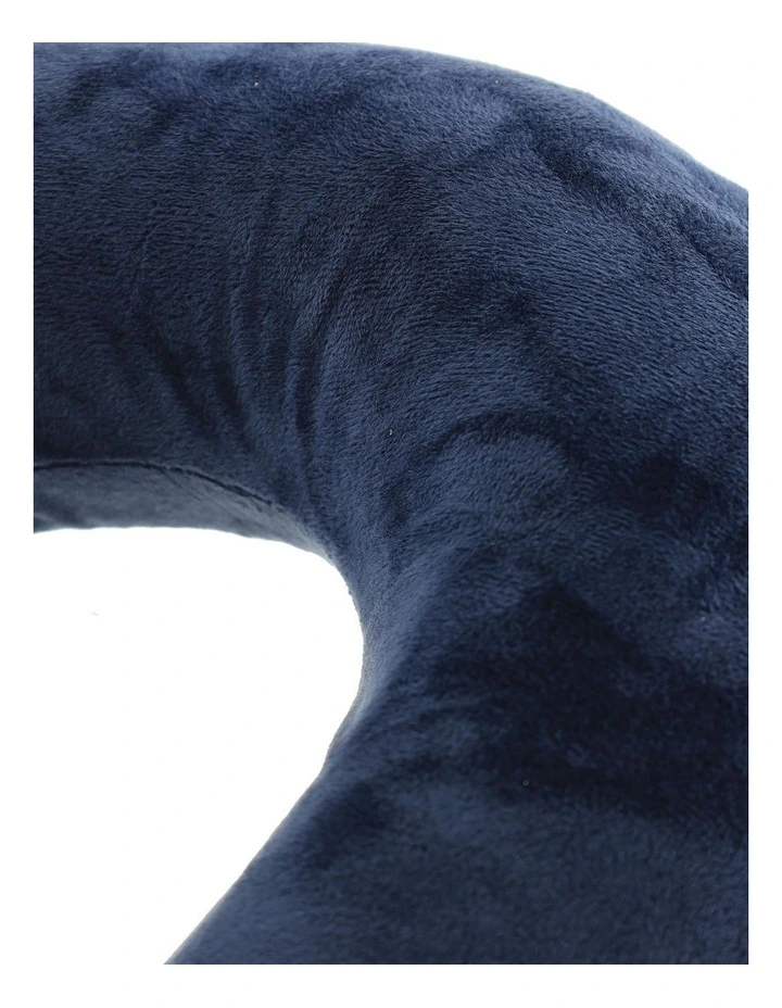 Milleni Travel Memory Foam Neck Pillow in Navy image 4