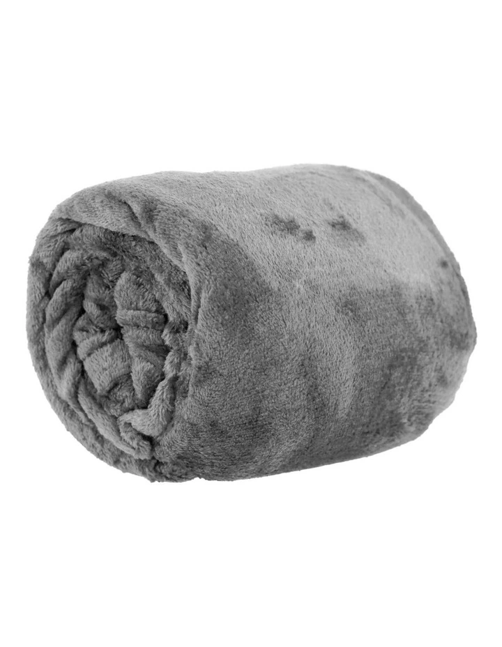 Milleni Travel Blanket in Grey image 1