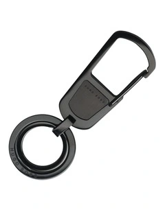 Hugo Boss Contrast Black Keyring