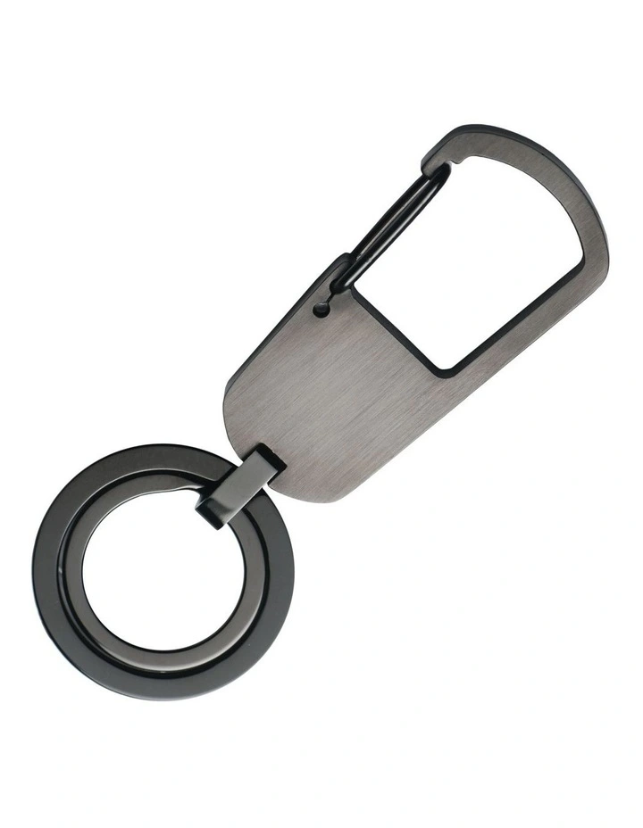 Hugo Boss Contrast Black Keyring image 2