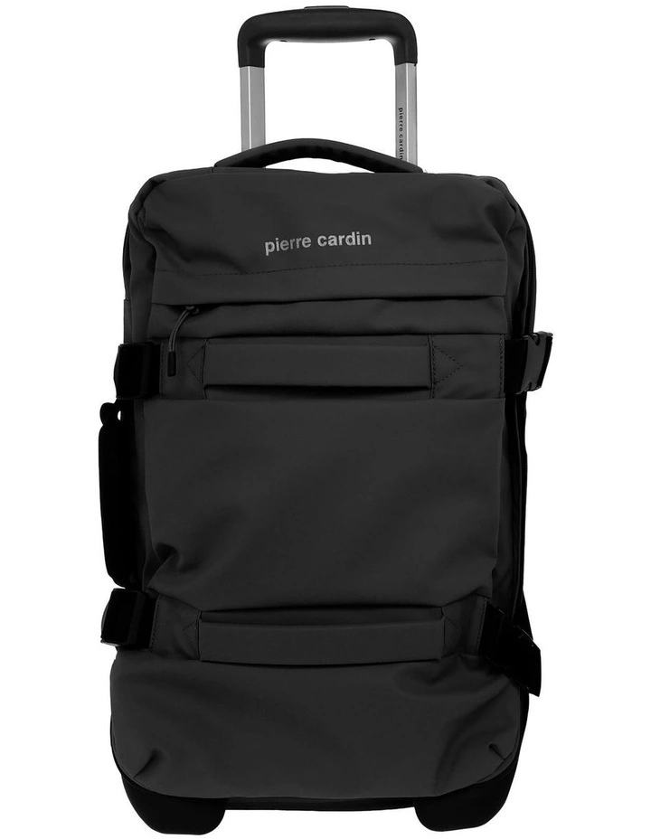 Pierre Cardin 50cm CABIN Soft Shell Trolley Case in Black image 6