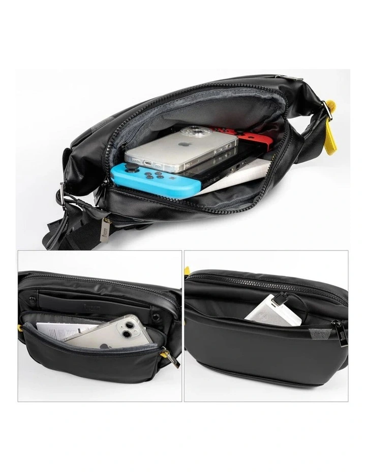 Divoom Pixoo Sling Bag Pixel Art LED Daypack - Black image 3