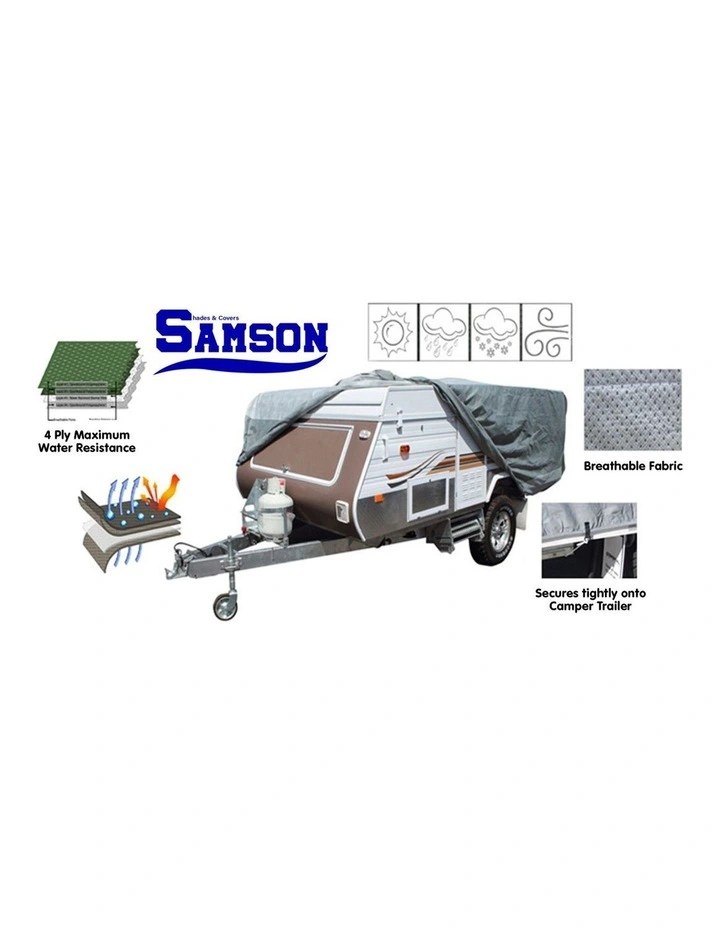 Samson Heavy Duty Trailer Camper Cover 10-12ft image 2