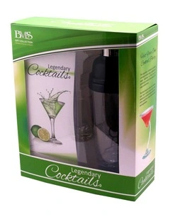 Legendary Cocktails Book And Tornado Blender Gift Set