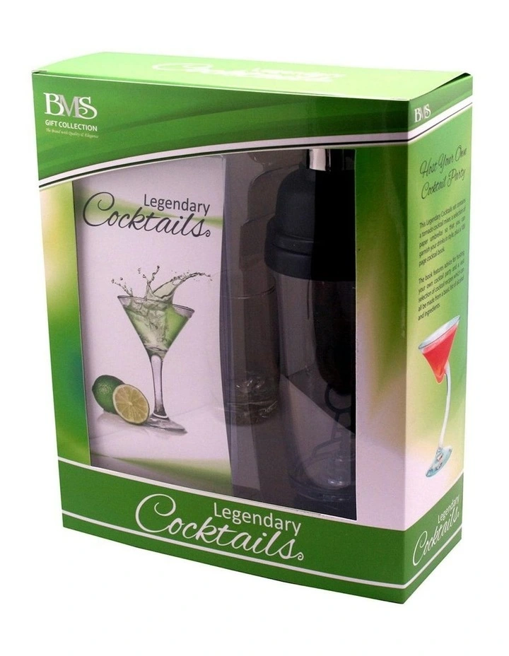 Legendary Cocktails Book And Tornado Blender Gift Set image 1