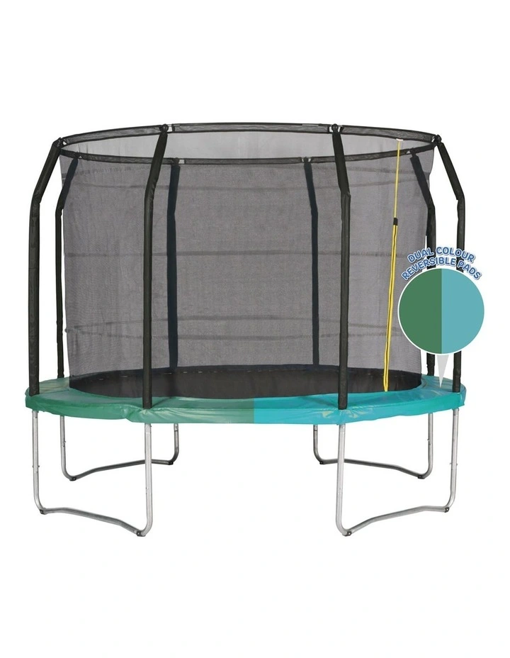 Action Sports Gold Series Trampoline 10ft with Reversible Pads image 3