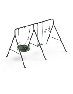 TitanPro Swing Set with Saucer Swing