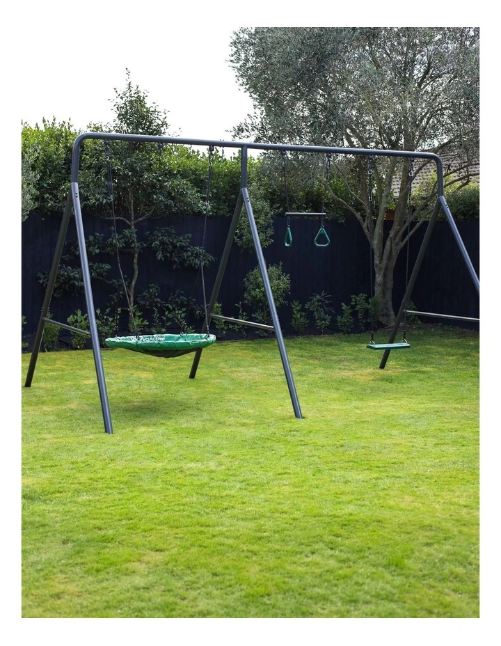 TitanPro Swing Set with Saucer Swing image 2