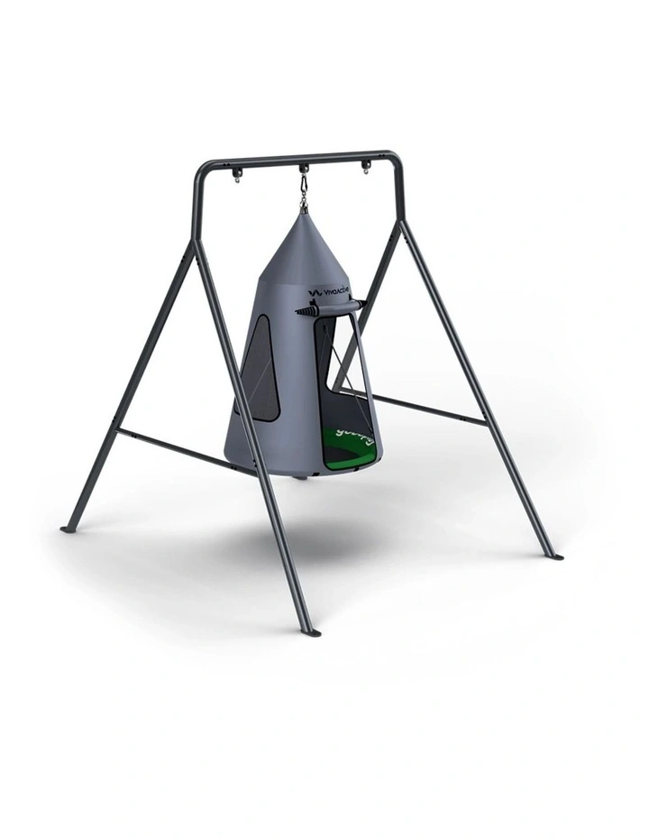 TitanFlex Swing Set with Saucer Tent Swing image 1