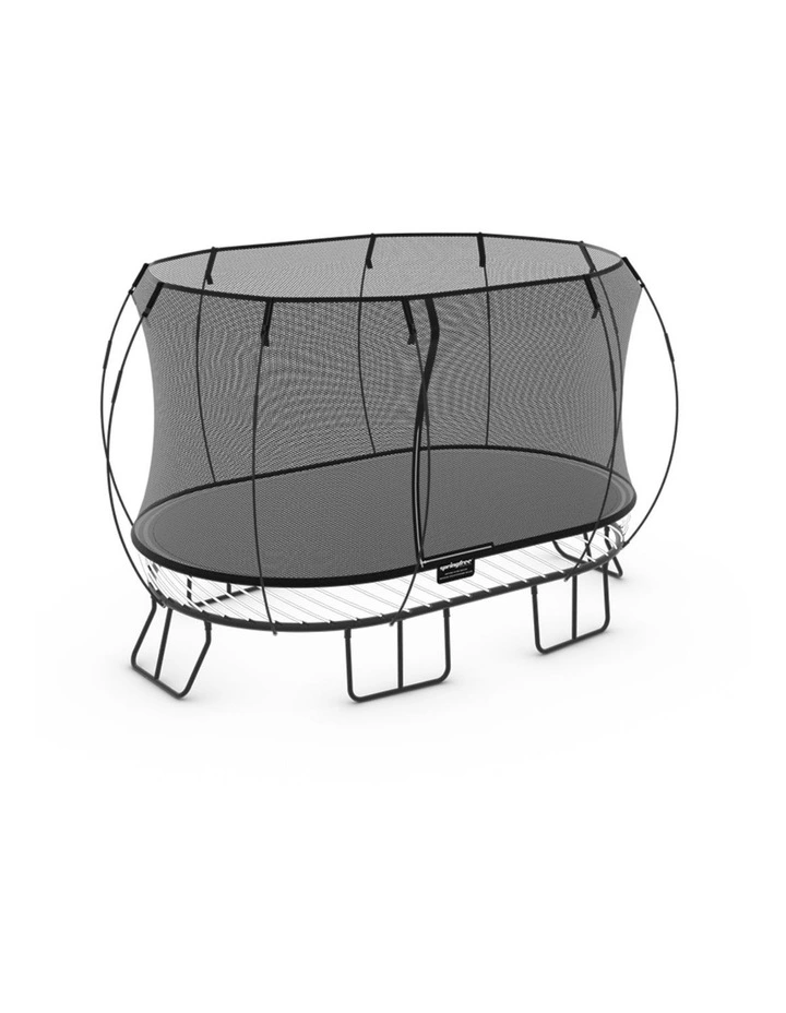 Large Oval 2.4m x 4m Trampoline image 1