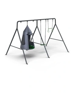 TitanPro Swing Set with Saucer Tent Swing