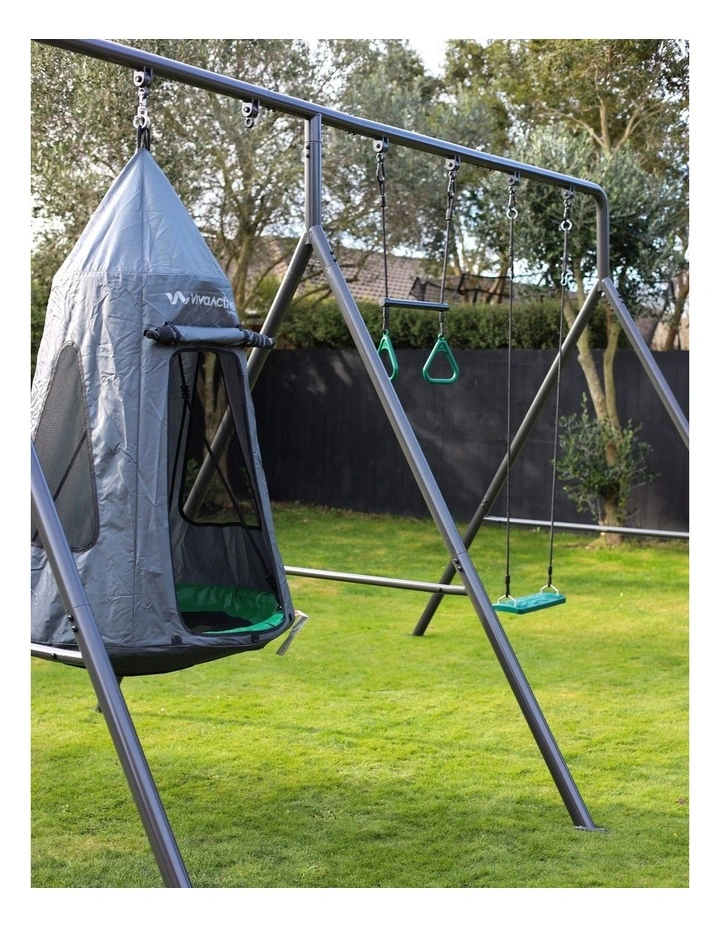 TitanPro Swing Set with Saucer Tent Swing image 2