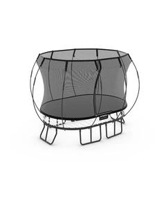 Compact Oval 1.9m x 2.7m Trampoline