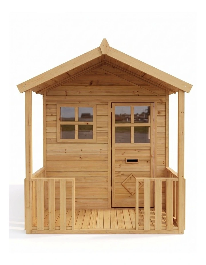 Millie Timber Cubby House image 1