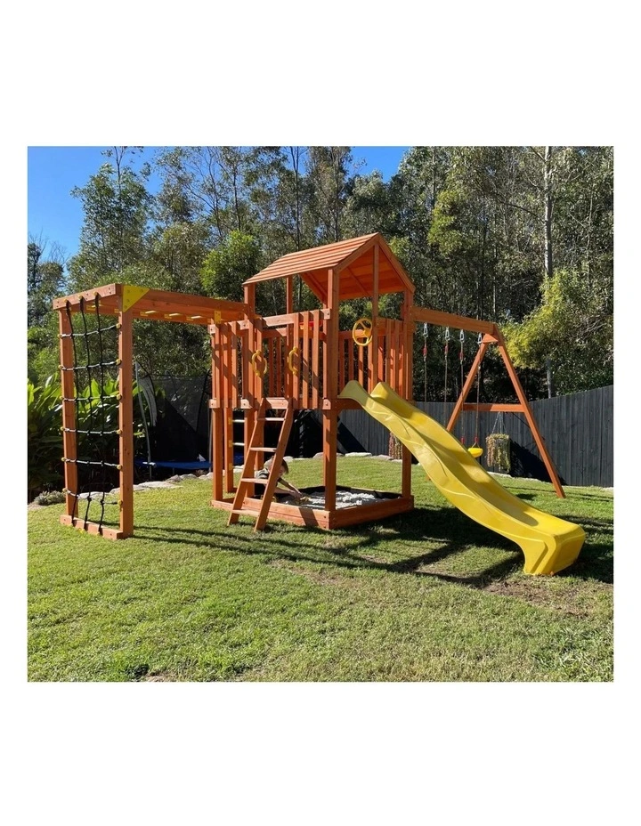 Hide & Seek Kids - River Fort Set - Pearl Rose Slide & Accessories image 3