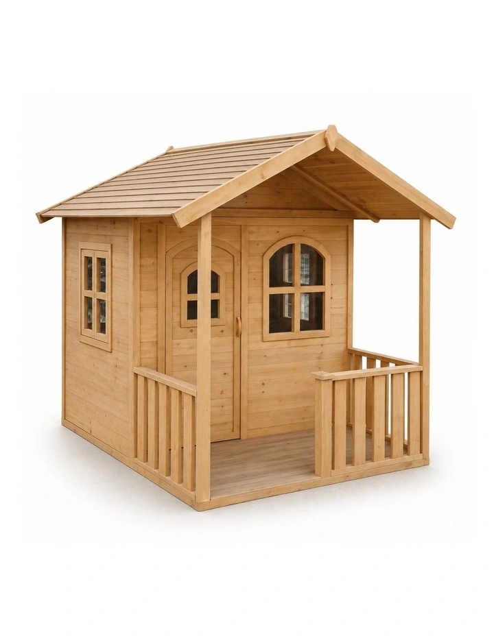 Billie Grand Timber Cubby House image 1