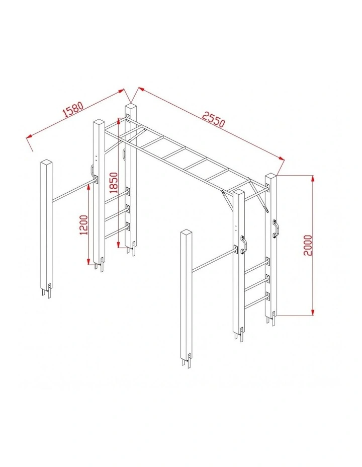Monkey Bars - Yellow Accessories image 3