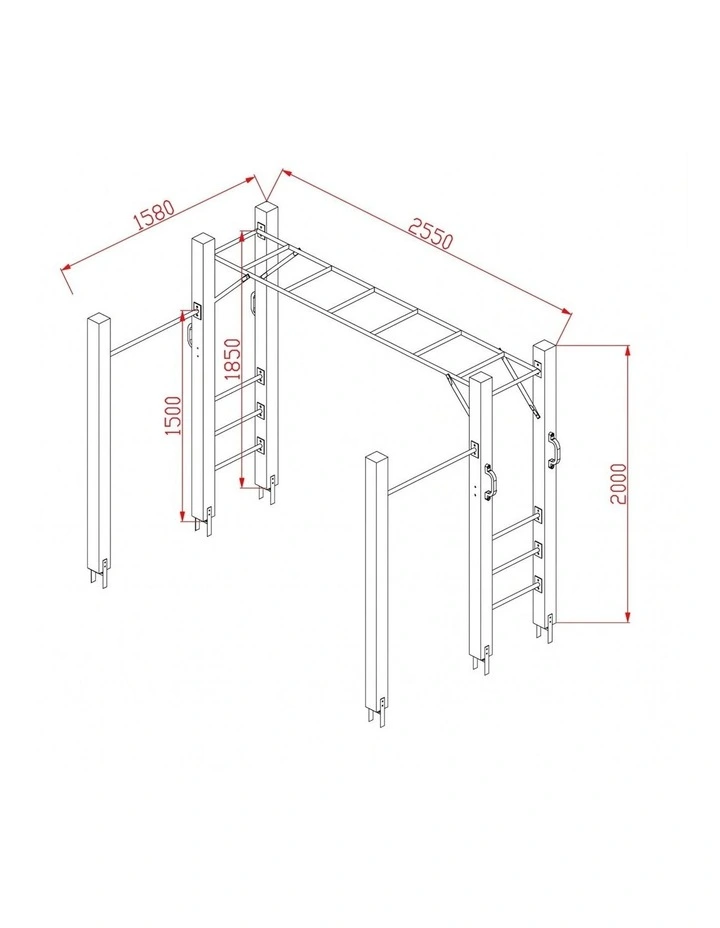 Monkey Bars - Bright White Accessories image 2