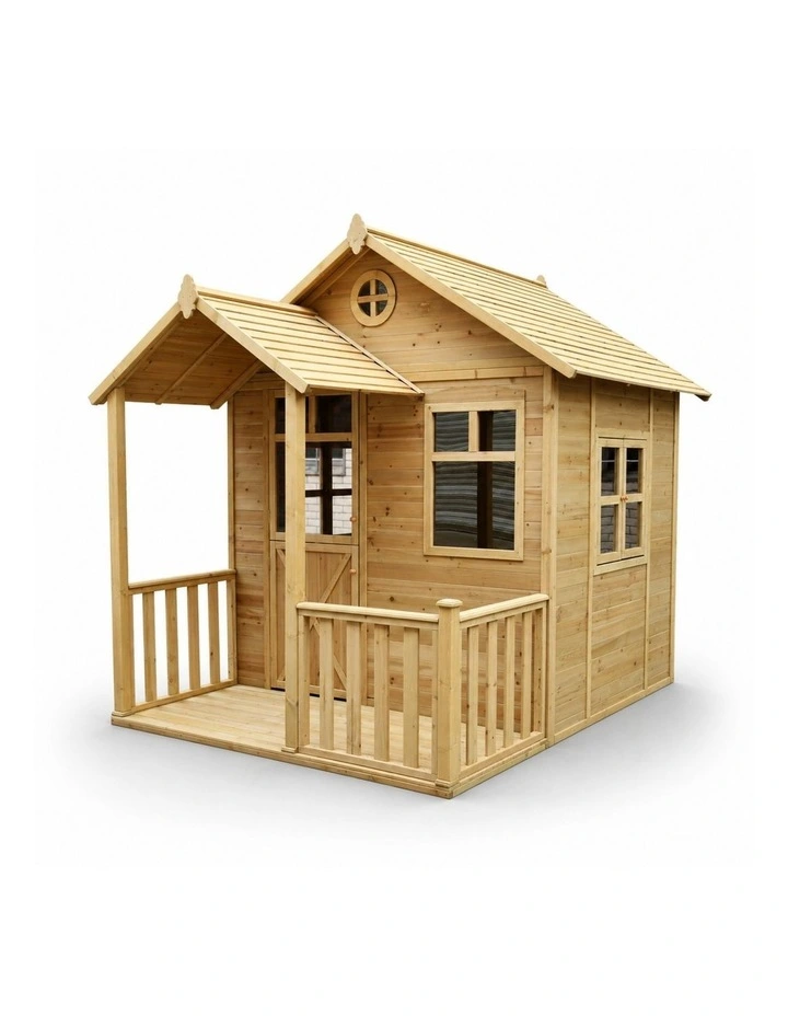 Little Manor Timber Cubby House image 1