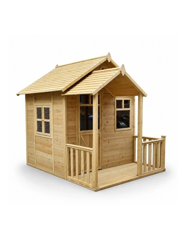 Little Manor Timber Cubby House image 2