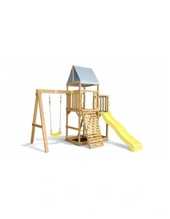 Georgia Swing Fort - Yellow Slide & Accessories