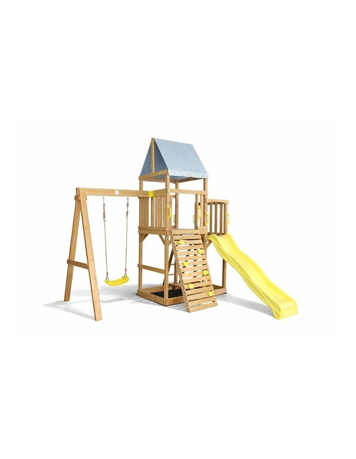 Georgia Swing Fort - Yellow Slide & Accessories image 1