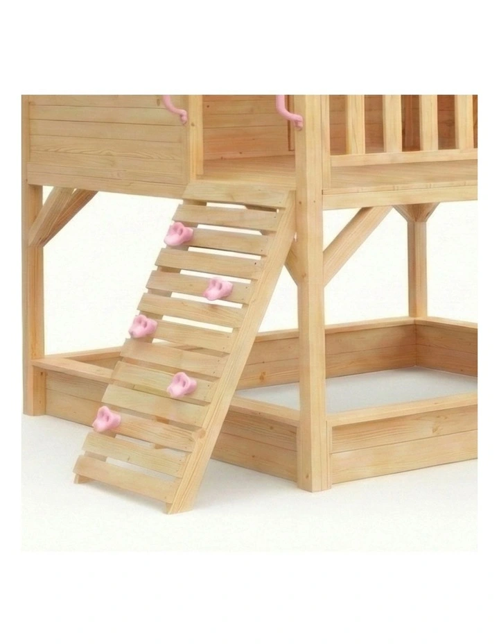 My Kidz Shack Cubby House - Baby Pink Slide & Accessories image 2