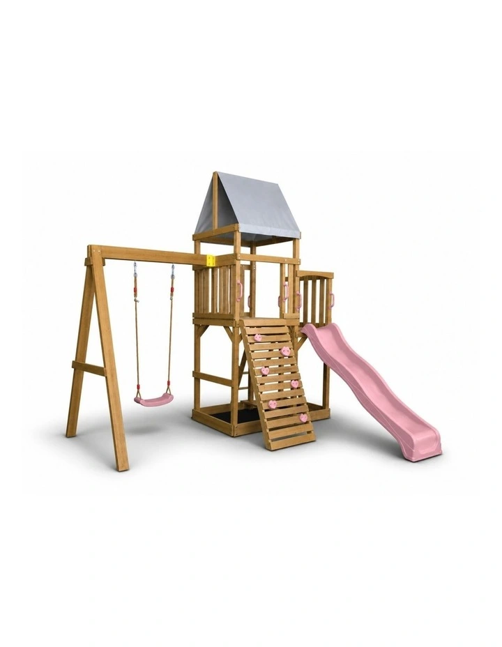 Georgia Swing Fort - Pink Slide & Accessories image 1
