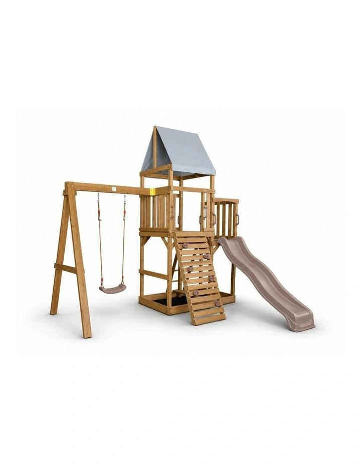 Georgia Swing Fort - Pearl Rose Slide & Accessories image 1