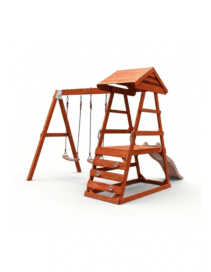 Milo Swing Set - Pearl Rose Slide & Accessories image 2