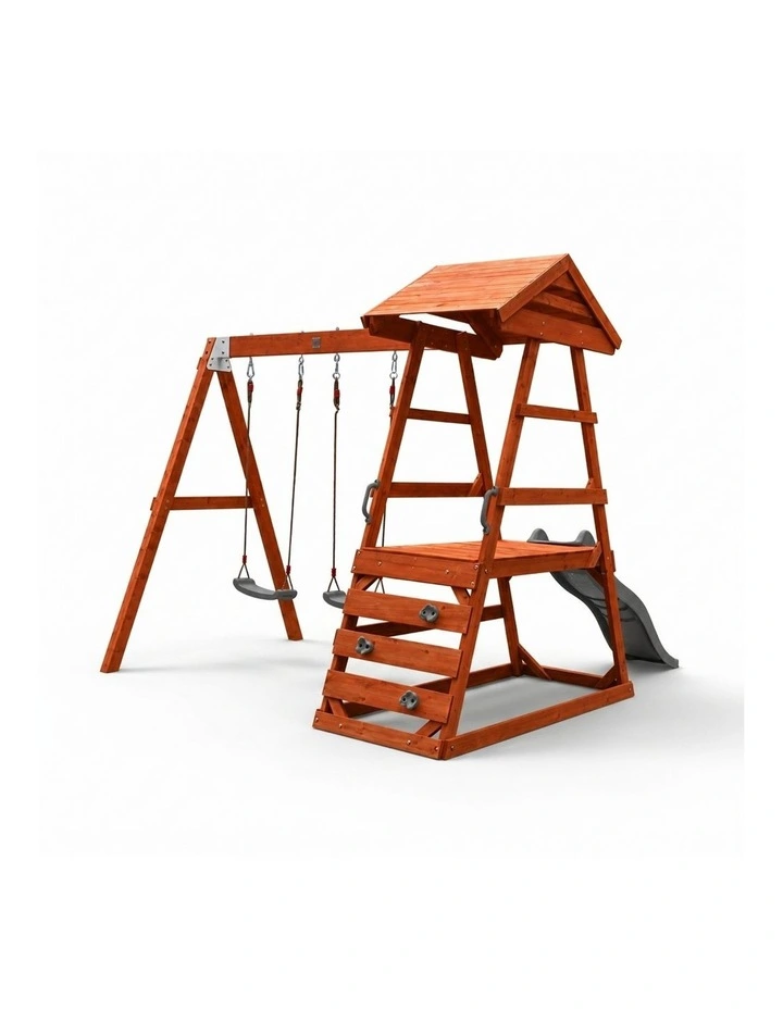 Milo Swing Set - Pearl Grey Slide & Accessories image 2