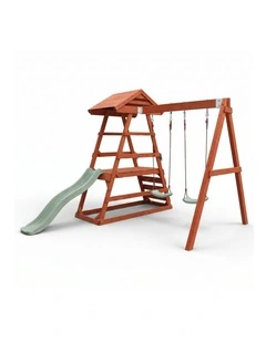 Milo Swing Set - Sage Slide & Accessories