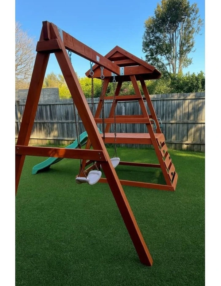 Milo Swing Set - Sage Slide & Accessories image 6