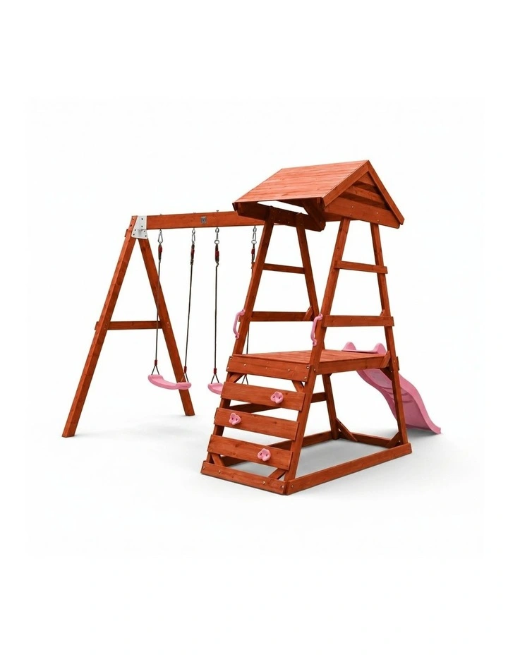Milo Swing Set - Pink Slide & Accessories image 2