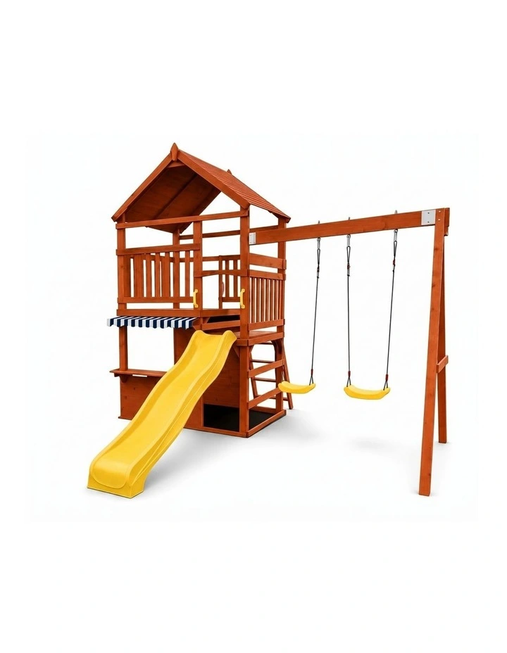 The Rusty Fort - Yellow Slide & Accessories image 1