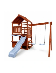 The Rusty Fort - Baby Blue Slide & Accessories