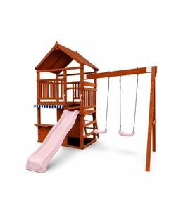 The Rusty Fort - Baby Pink Slide & Accessories