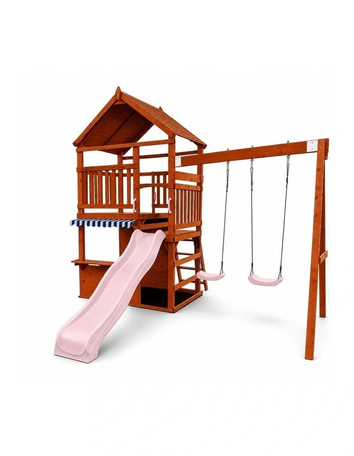 The Rusty Fort - Baby Pink Slide & Accessories image 1