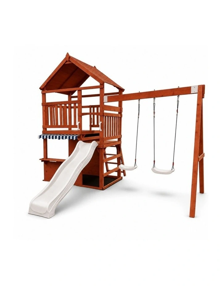 The Rusty Fort - Pearl White Slide & Accessories image 1