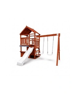 The Rusty Fort - Bright White Slide & Accessories