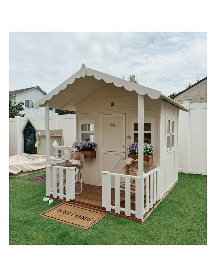 Frankie Grand Timber Cubby House image 4