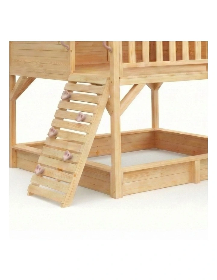 My Kidz Shack Cubby House - Pearl Rose Slide & Accessories image 2