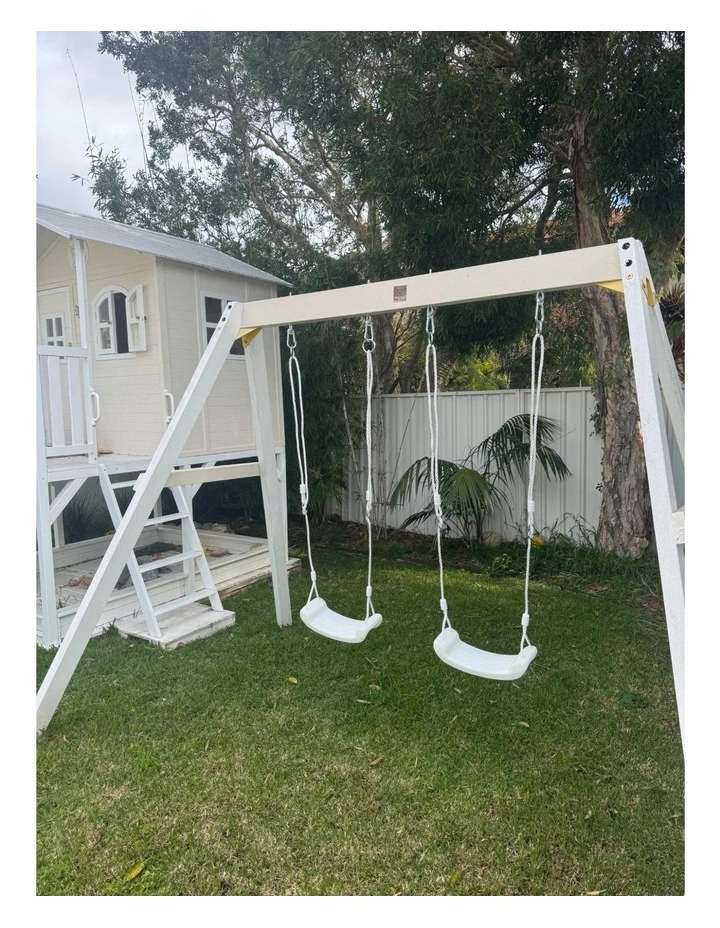 Lucas Swing Set - Black Swings image 3