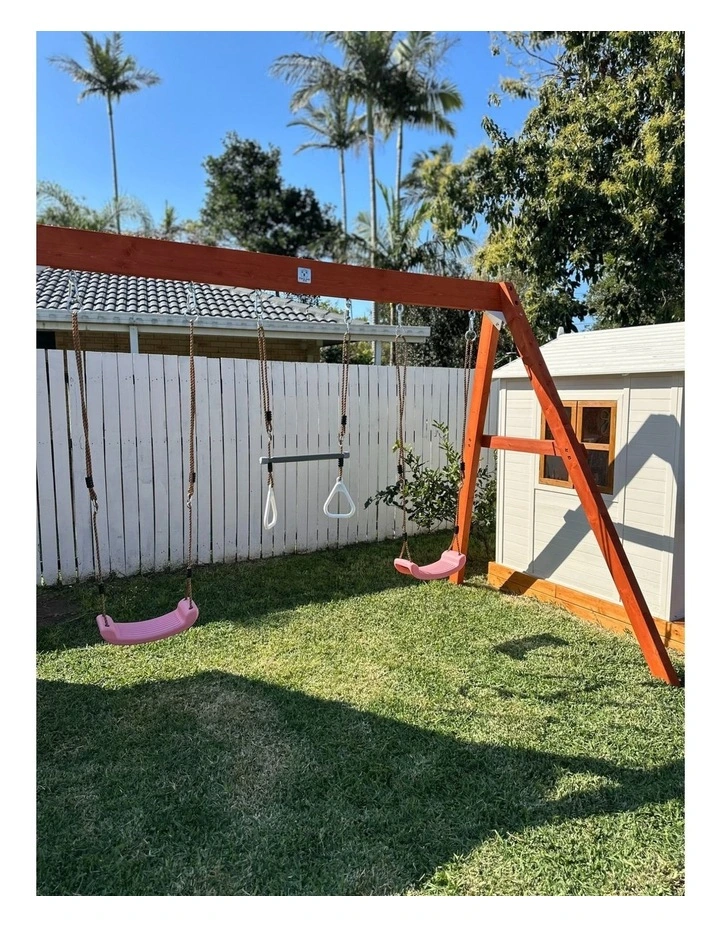Waratah Swing Set - Bright White Swings image 4