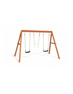 Waratah Swing Set - Black Swings