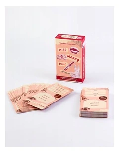 60-Card Party Kiss Marry Kill Cards Game