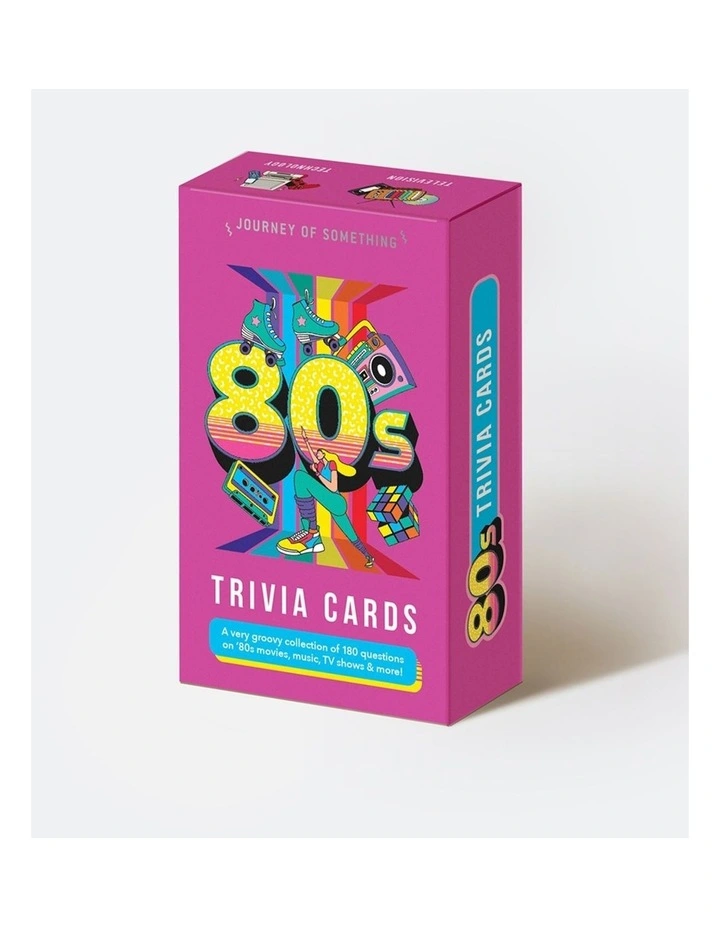 80's Trivia Cards image 1