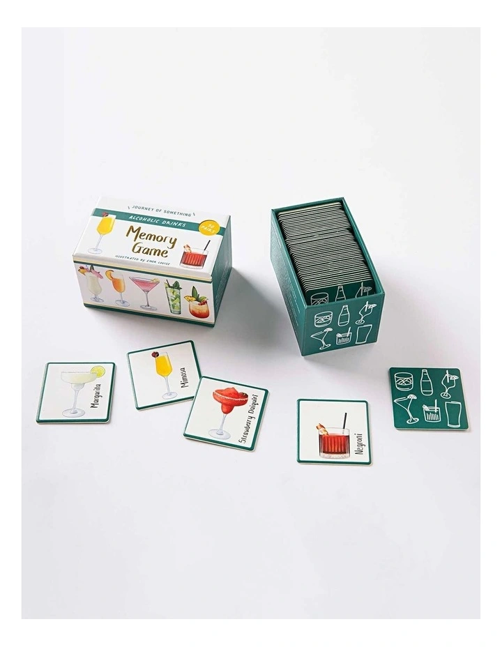 Alcoholic Drinks Memory Card Game - 30 Pairs image 4