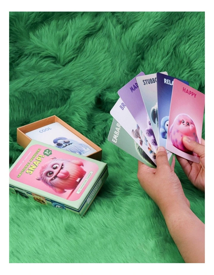 Emotional Monsters Snap Card Game image 3
